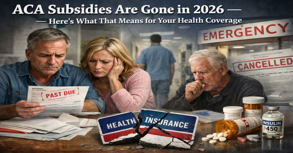ACA Subsidies Are Gone in 2026