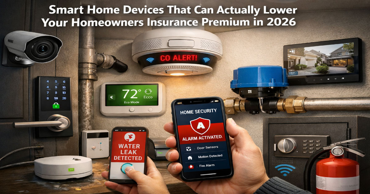 Smart Home Devices That Lower Your Premium