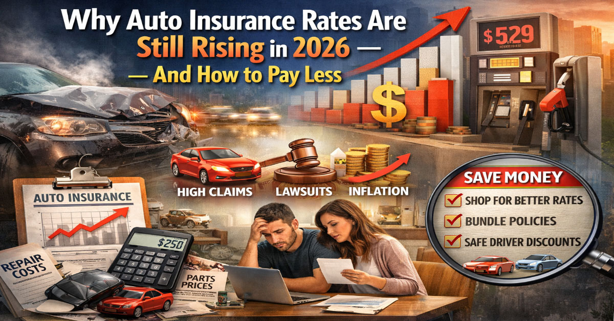 Why Auto Insurance Rates Are Still Rising in 2026