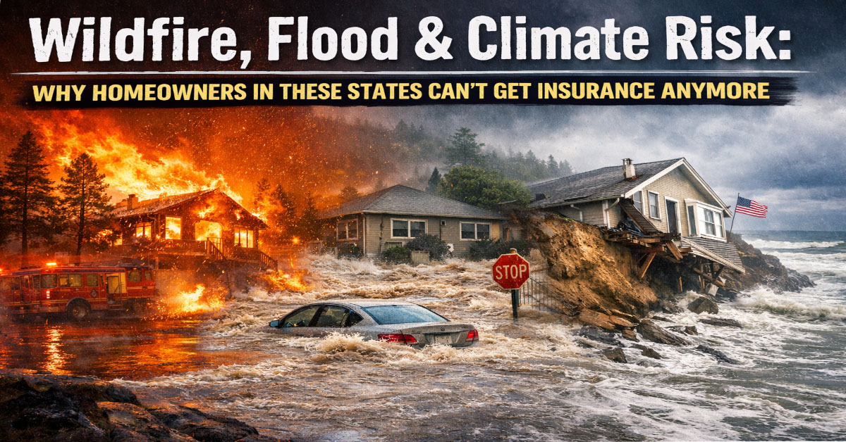 Wildfire, Flood, and Climate Risk Insurance